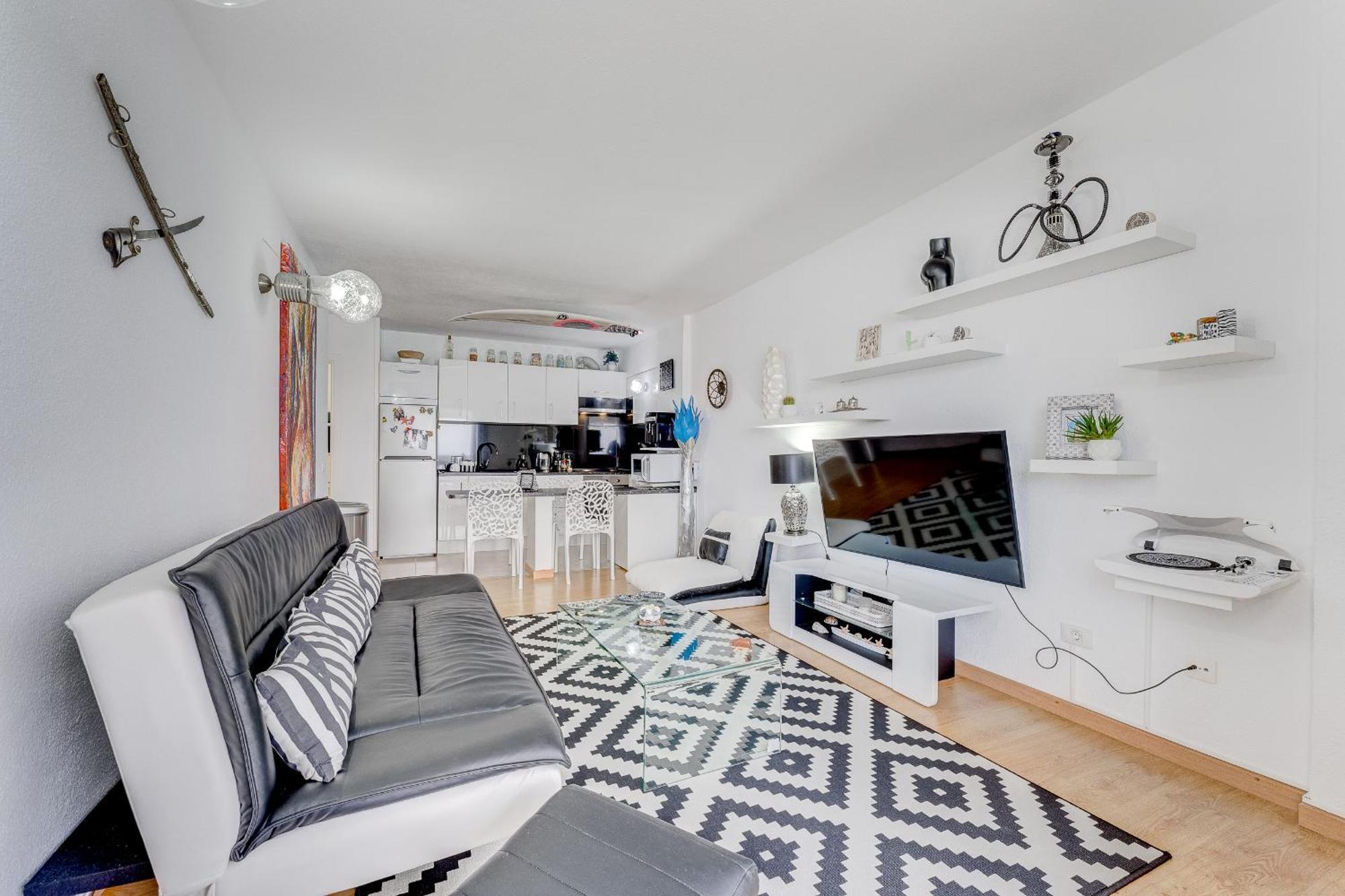1St Line Sea View 3 Rooms Apartment In Tenerife 92M2 バハマル エクステリア 写真