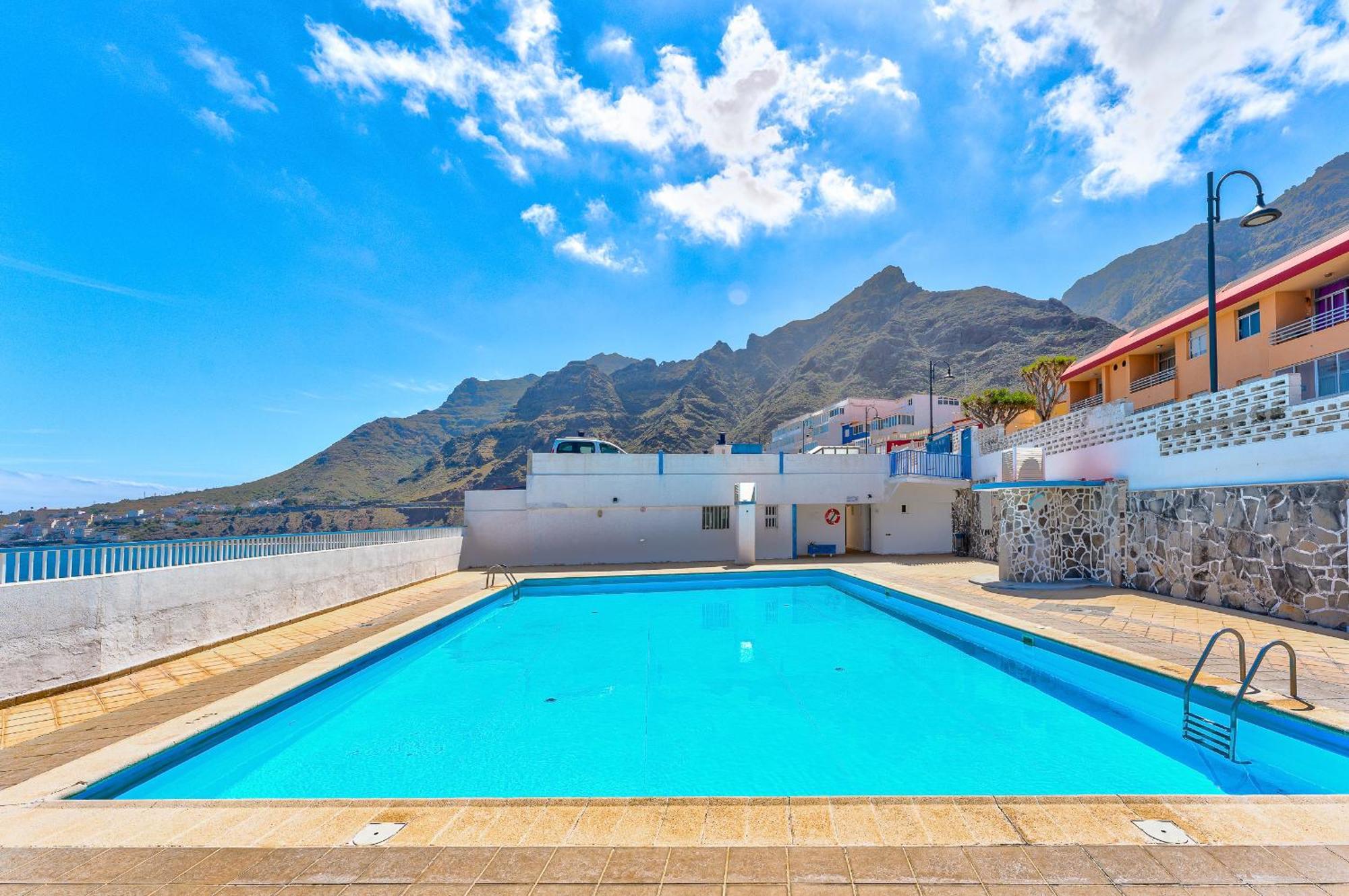 1St Line Sea View 3 Rooms Apartment In Tenerife 92M2 バハマル エクステリア 写真